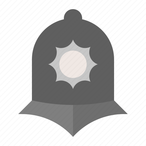 Bobby helmet, british police hat, helmet, police, police hat icon - Download on Iconfinder