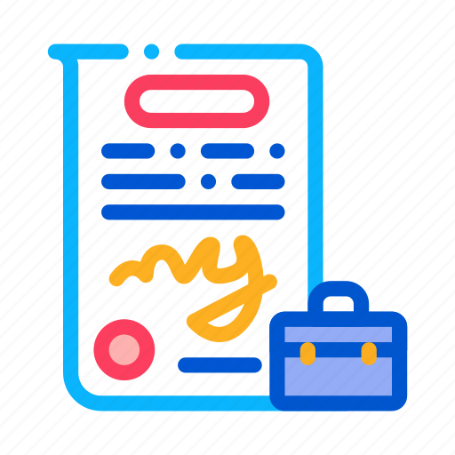 Contract, policy, policies, business, data, process icon - Download on Iconfinder