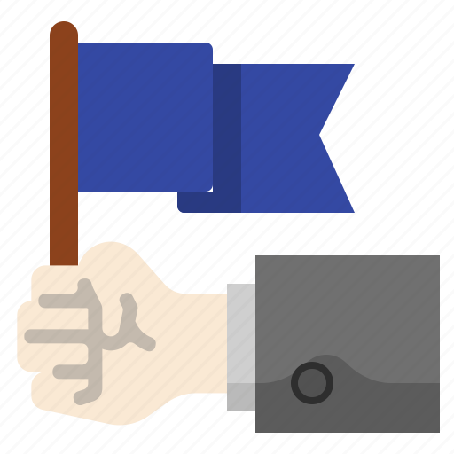 Boss, election, flag, leader, tour, vote icon - Download on Iconfinder