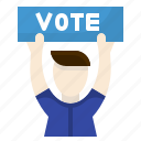 avatar, campaing, candidate, election, protest, vote