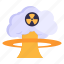 nuclear explosion, nuclear environment, atomic explosion, air pollution, environment pollution 