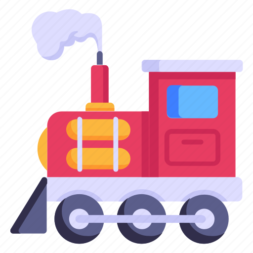 Train pollution, train engine, train smoke, smoke pollution, steam engine icon - Download on Iconfinder