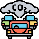 exhaust, fumes, emission, car, smoke