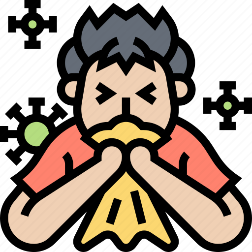 Sneeze, allergy, flu, infection, health icon - Download on Iconfinder