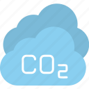 carbon, dioxide, cloud, co2, environment, pollution