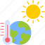 hot, weather, high, summer, sun, temperature, termometer 
