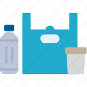 plastic, bottle, bottled, water