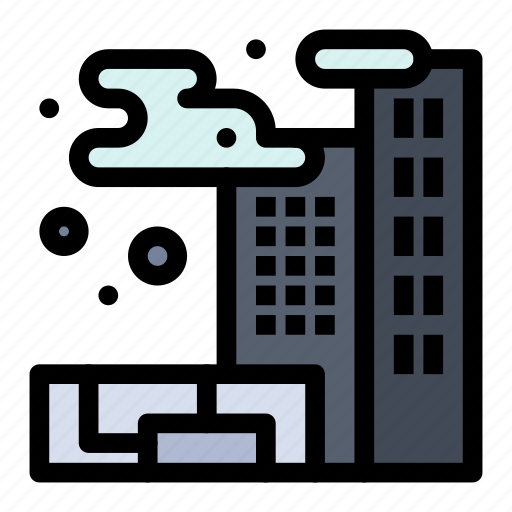 City, gas, pollution icon - Download on Iconfinder
