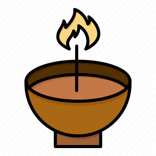 Celebrate, deepam, deepavali, diwali, festival, lamp, ligh icon - Download on Iconfinder