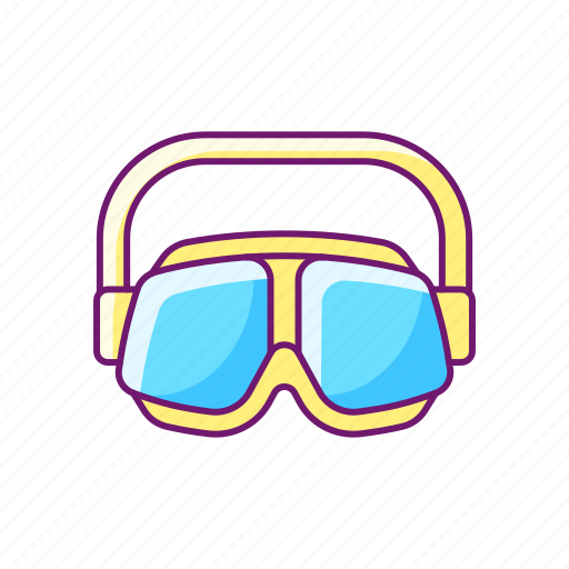 Swimming, goggles, diving, underwater icon - Download on Iconfinder