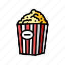 bucket, popcorn, box, delicious, corn, pop