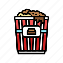 chocolate, popcorn, food, corn, pop, cinema