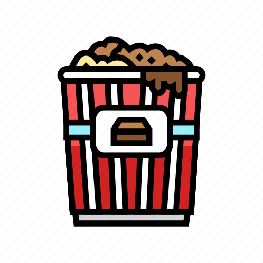 Chocolate, popcorn, food, corn, pop, cinema icon - Download on Iconfinder