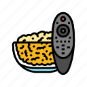 popcorn, film, cinema, corn, pop, white