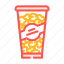 bucket, popcorn, food, box, snack, cinema