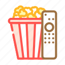 popcorn, film, cinema, food, snack, movie