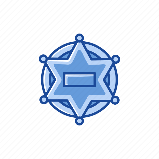 Badge, safety security, security, star icon - Download on Iconfinder