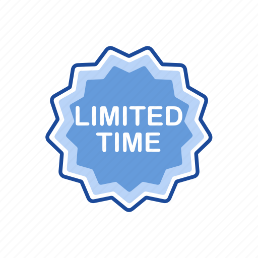 Limited edition, limited time, sale, shopping icon - Download on Iconfinder