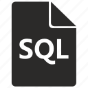 file, format, sql, table, document