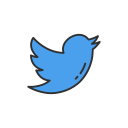 bird, social media, twitter, twitter logo