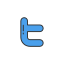 social media, twitter, twitter button, twitter logo 
