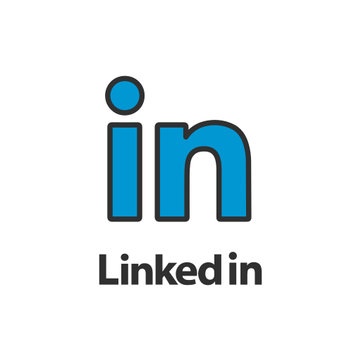 Linkedin, linkedin button, linkedin logo, social media icon - Free download