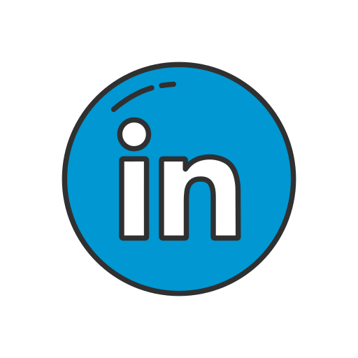 Linkedin, linkedin button, linkedin logo, social media icon - Free download