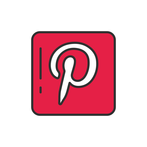 Pinterest, pinterest button, pinterest logo, social media icon - Free download