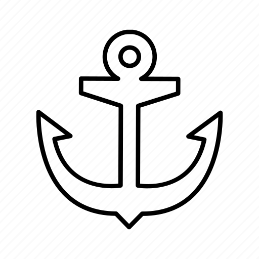 Harbor, port, anchor, boat, sea icon - Download on Iconfinder