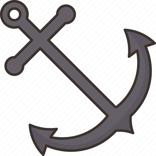 Anchor, marine, naval, nautical, ship icon - Download on Iconfinder
