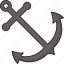 anchor, marine, naval, nautical, ship 