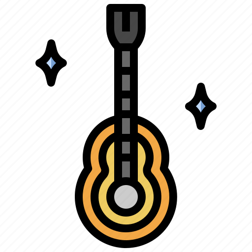 Instrument, acoustic, orchestra, guitar, musical, string icon - Download on Iconfinder