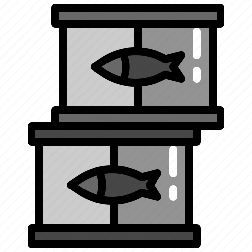 Container, sardines, cans, can, tuna icon - Download on Iconfinder