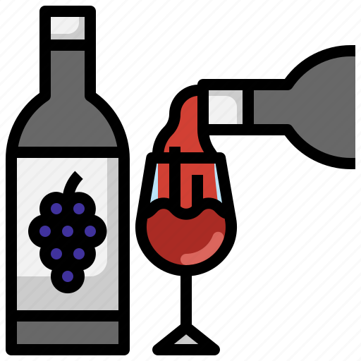 Wine, food, alcoholic, alcohol, restaurant, glass icon - Download on Iconfinder