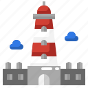 lighthouse, architectonic, aveiro, landmark, portugal, europe