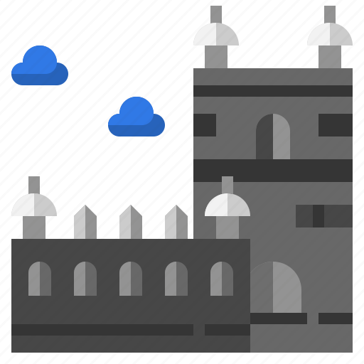 Monuments, landmark, tower, europe, belem, portugal icon - Download on Iconfinder