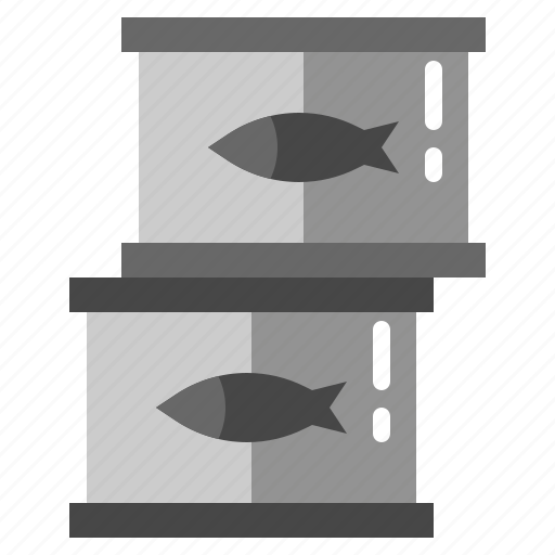 Tuna, sardines, cans, container, can icon - Download on Iconfinder