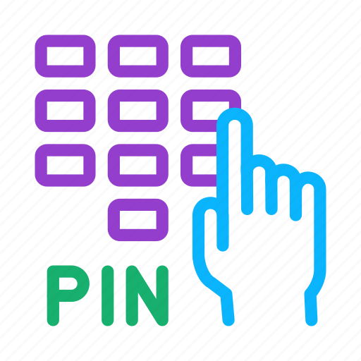 Application, code, entre, nfc, pin, system, watch icon - Download on Iconfinder
