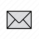 envelope, letter, mail, office, post, service