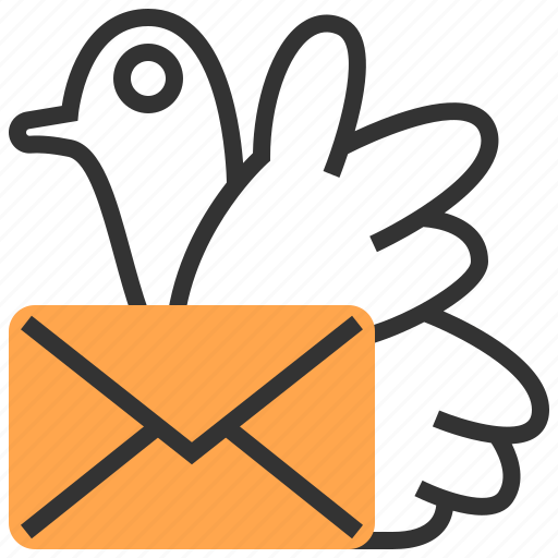 Letter, mail, post, postage, postal, postman, message icon - Download on Iconfinder