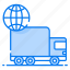 worldwide delivery, global delivery, international delivery logistics, delivery services, delivery vehicle 
