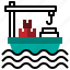 boat, cargo, distribution, global, ship, shipping, transport 
