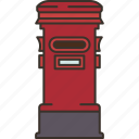 postbox, mail, letter, postage, delivery