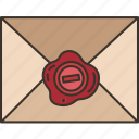 seals, letter, envelope, correspondence, stamp