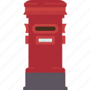 postbox, mail, letter, postage, delivery