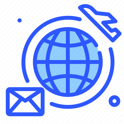 Par, avion, job, profession, mail icon - Download on Iconfinder