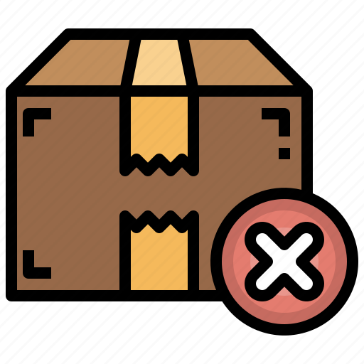 Cancel, error, cross, mark, shipping, delivery icon - Download on Iconfinder