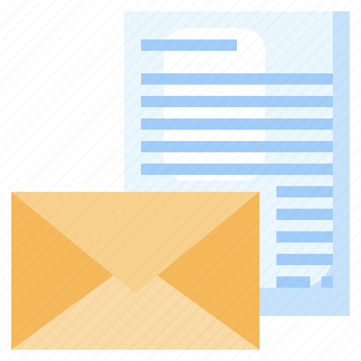 Envelope, communications, email, mail, document icon - Download on Iconfinder