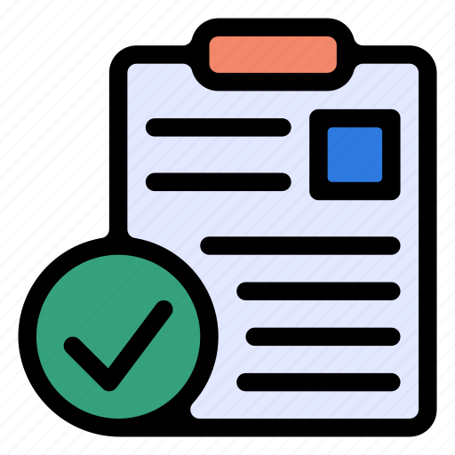 Checklist, clipboard, survey, list, tasks icon - Download on Iconfinder