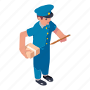 postman, parcel 